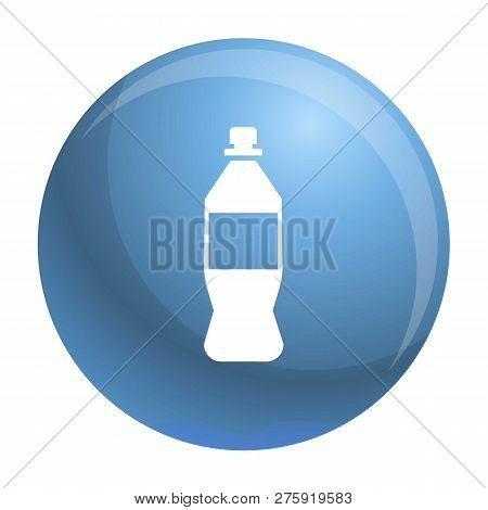Plastic Bottle Icon. Simple Illustration Of Plastic Bottle Icon For Web Design Isolated On White Bac