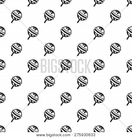Choco Lollipop Pattern Seamless Repeat Background For Any Web Design