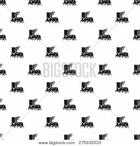Climb Spike Boot Pattern Seamless Repeat For Any Web Design