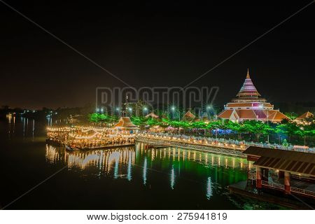 Kanchanaburi Thailand -november 2 : Scenery Of The 19Th Supreme