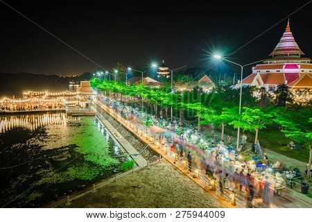 Kanchanaburi Thailand -november 2 : Scenery Of The 19Th Supreme