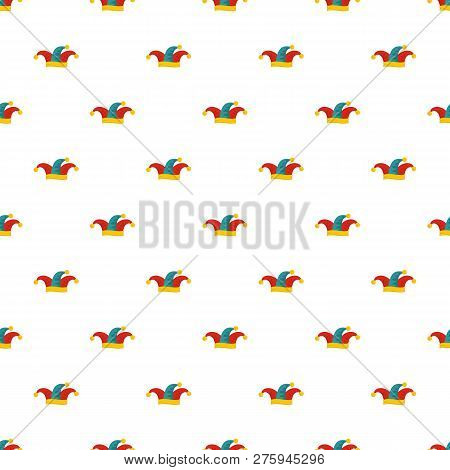 Jester Hat Pattern Seamless Repeat For Any Web Design