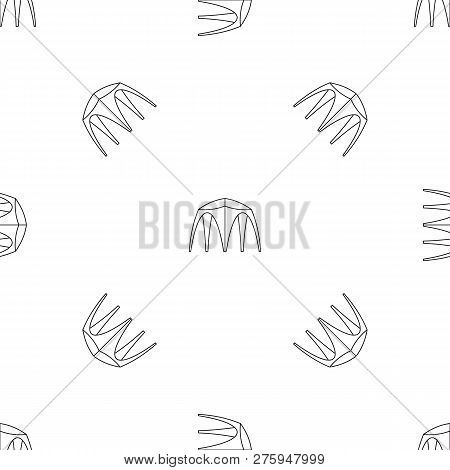 Outdoor Tent Pattern Seamless Repeat Geometric For Any Web Design