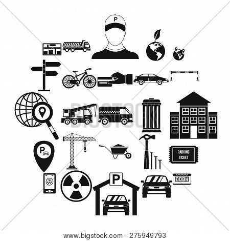 Device Icons Set. Simple Set Of 25 Device Icons For Web Isolated On White Background