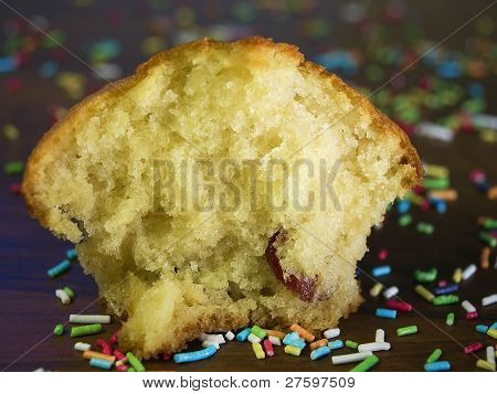 Zitrone muffin