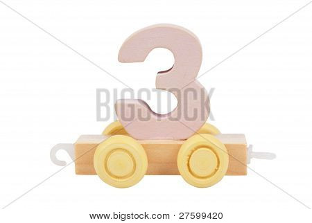 Dřevěná hračka číslo 3