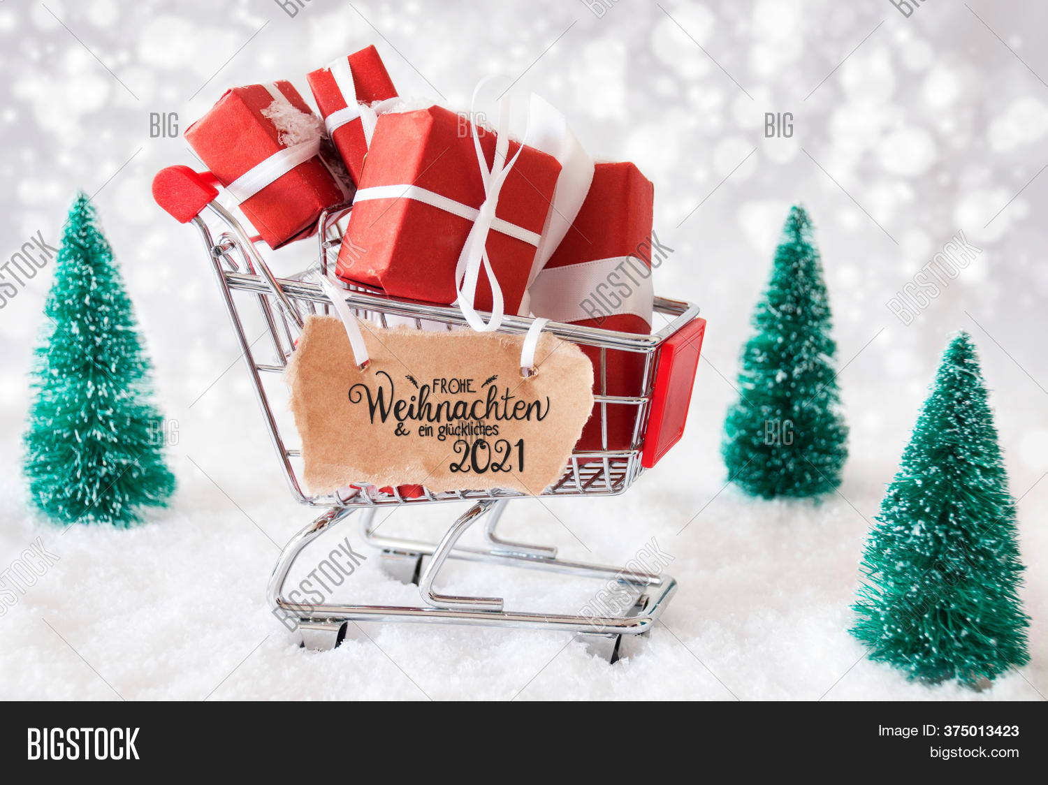 Shopping Cart, Snow, Image & Photo (Free Trial) Bigstock