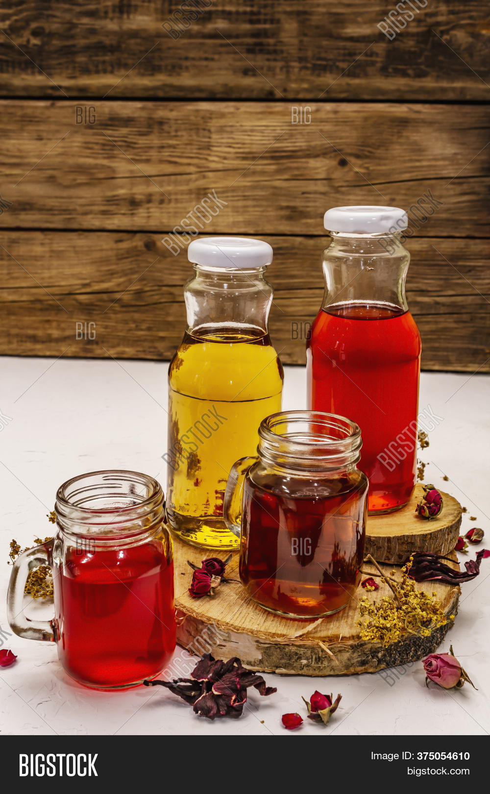 Kombucha Glass Bottles Image & Photo (Free Trial) Bigstock