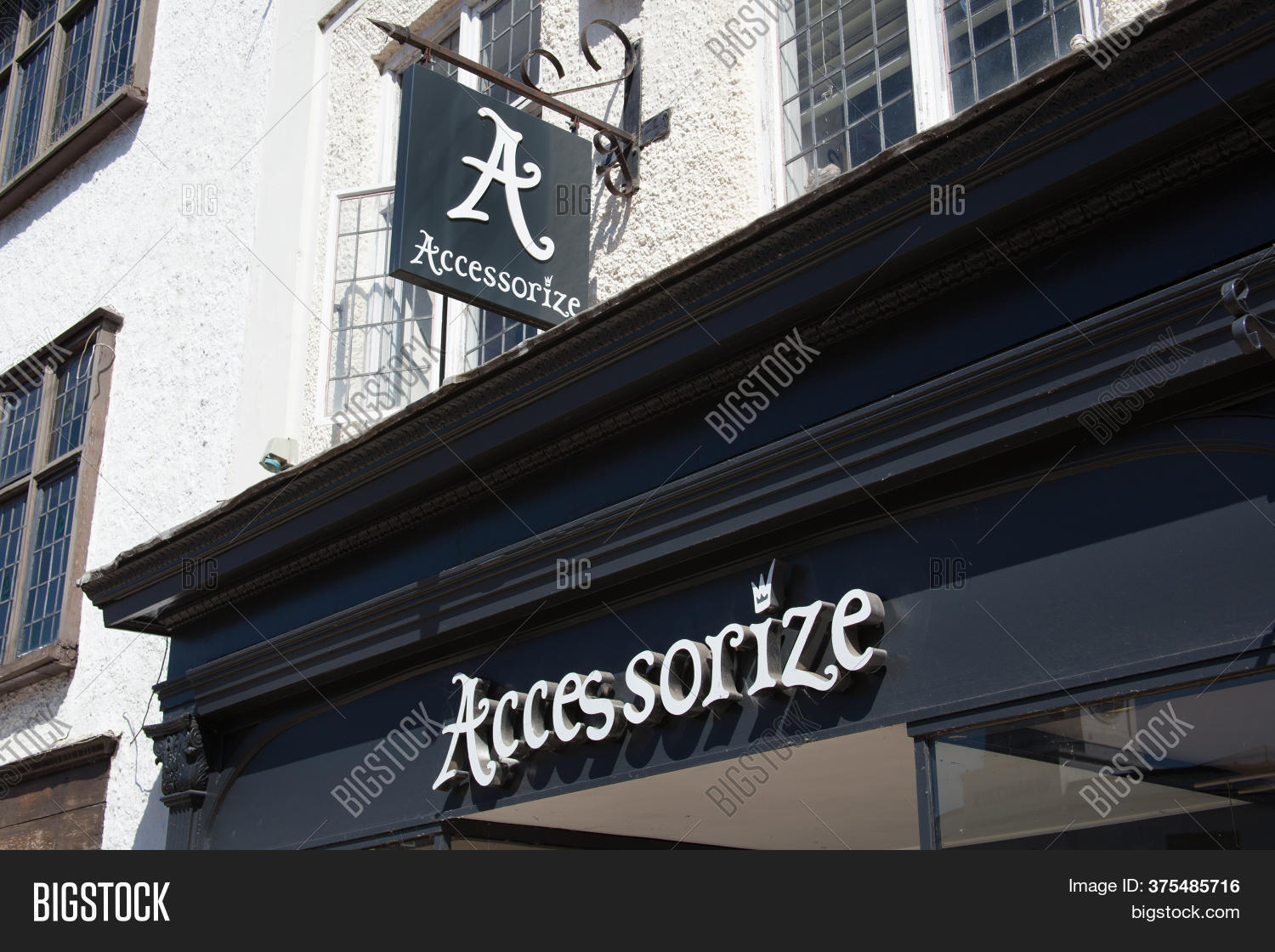 Accessorize Shop Sign Image & Photo (Free Trial) Bigstock