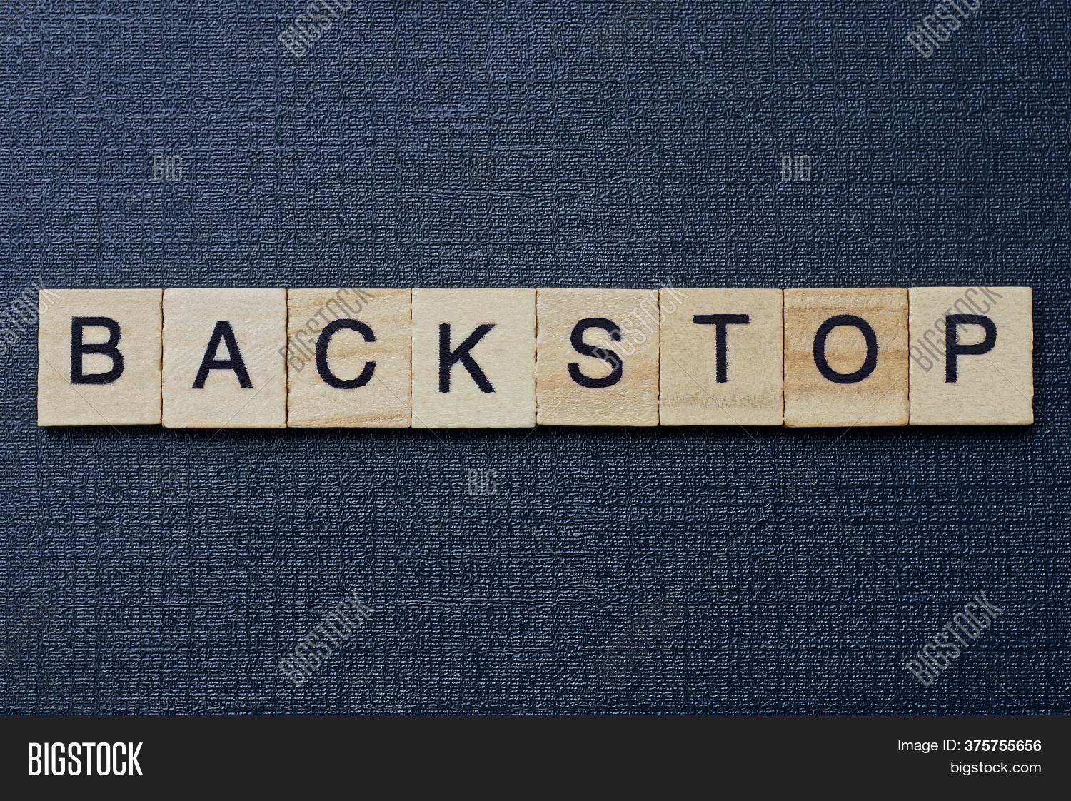 Text On Word Backstop Image & Photo (Free Trial) Bigstock