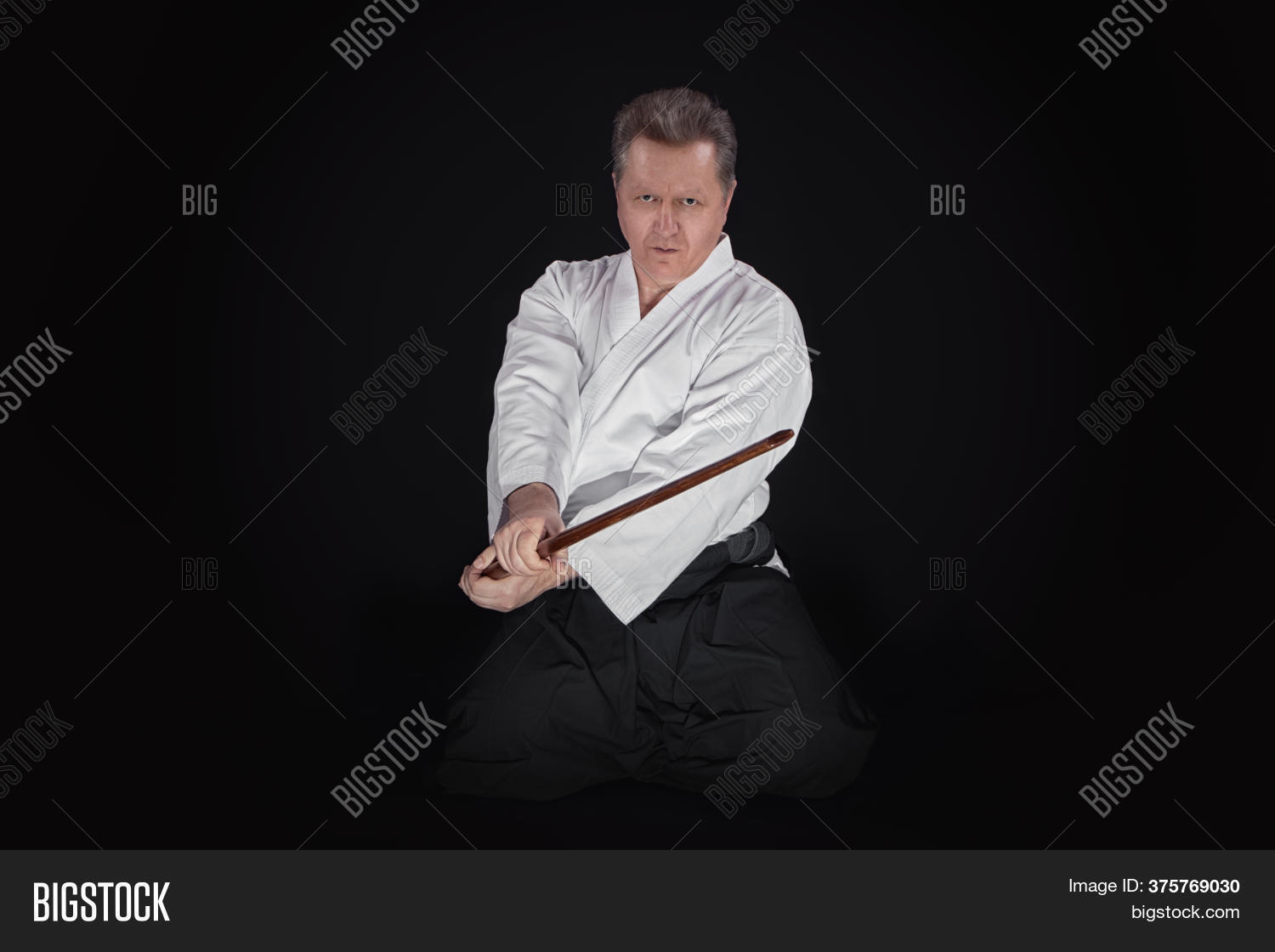 Portrait Aikido Master Image & Photo (Free Trial) Bigstock