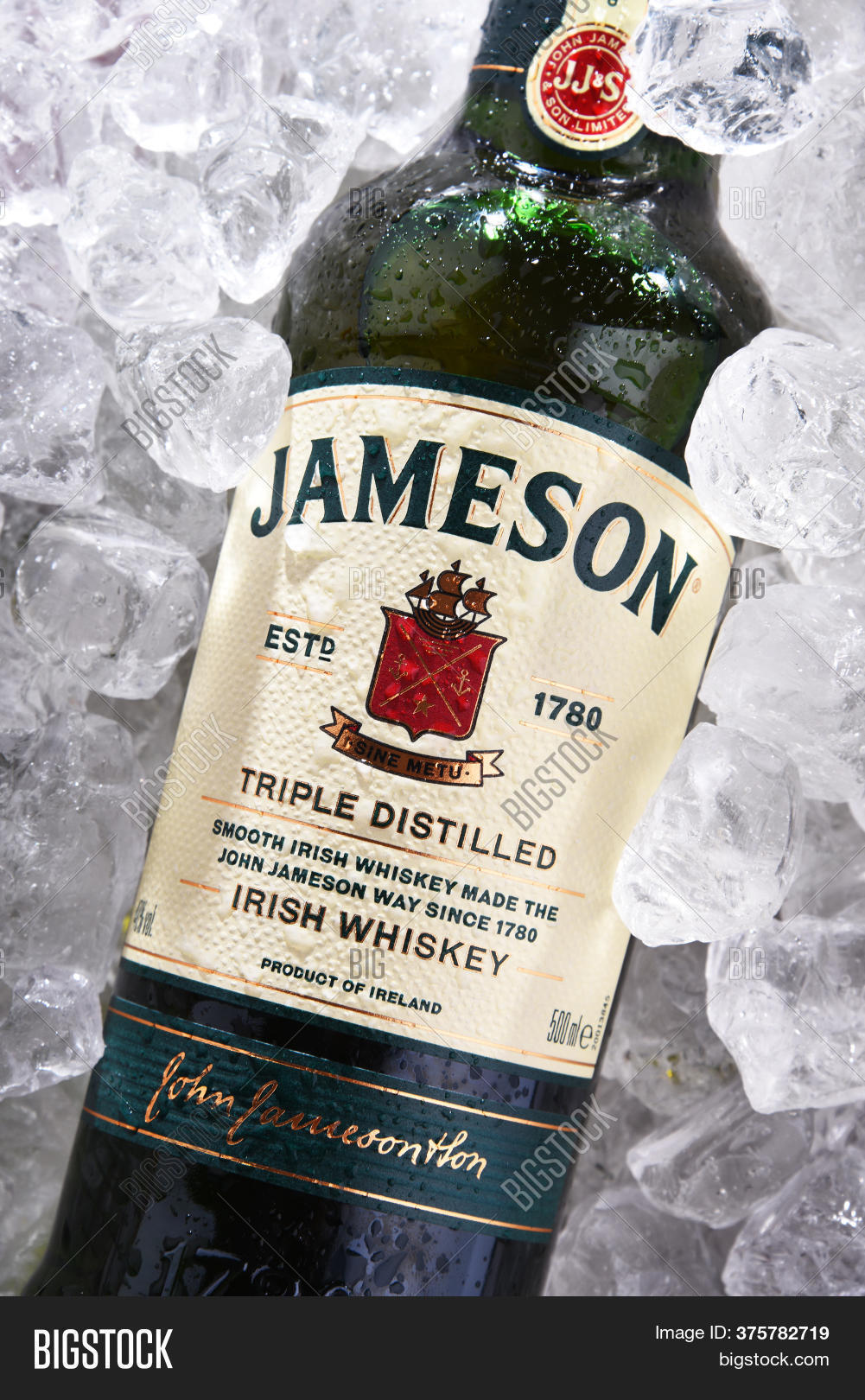 Bottle Jameson Irish Image & Photo (Free Trial) Bigstock