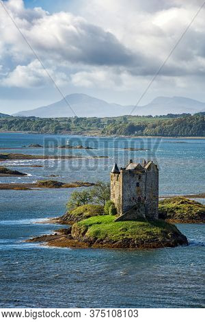 Stalker Castle, Loch Linnhe, Appin, Scotland. 