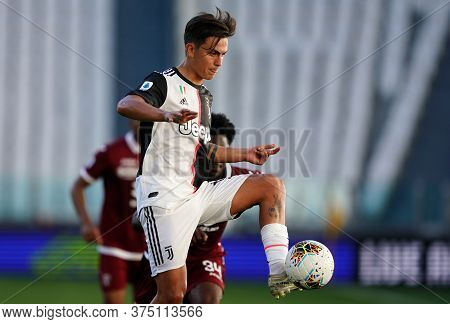 Torino, Italy. 04th July 2020. Italian Football League Serie A. Paulo Dybala Of Juventus Fc  During 