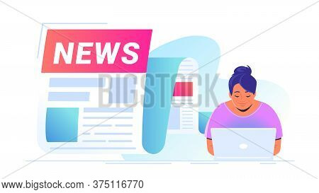 Breaking News Flying Out As A Notification Of Latest Updates For World, Entertainment And Politics .