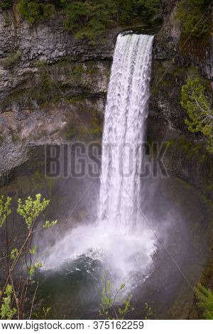 Brandywine Waterfall British Columbia. Spectacular Brandywine Falls near Whistler, British Columbia, Canada.
