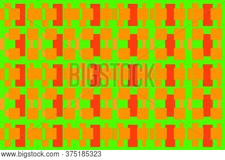 Vector Color Pattern. Geometric Background Design For The Fabric.beautiful Vintage Pattern.