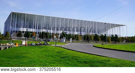 Bordeaux , Aquitaine / France - 10 25 2019 : Stade Matmut Atlantique Street View In Bordeaux City