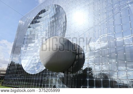 Poitiers Futuroscope, Nouvelle Aquitaine / France - 02 03 2019 : Futuroscope Famous Leisure Park Was