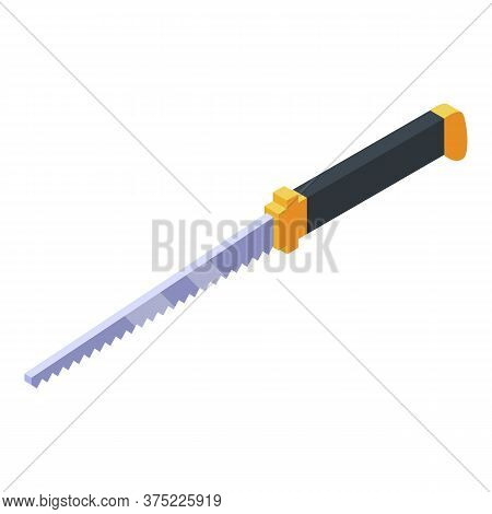 Buzz Saw Icon. Isometric Of Buzz Saw Vector Icon For Web Design Isolated On White Background