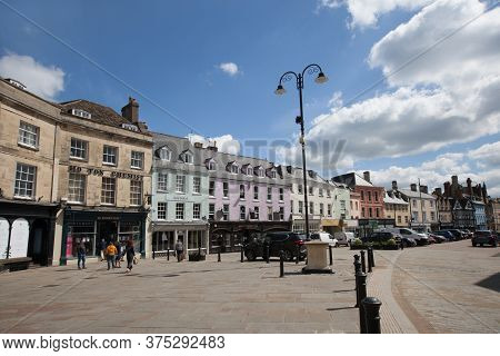 Retail Outlets In Cirencester Town Centre In Gloucestershire In The Uk Taken 15th May 2020