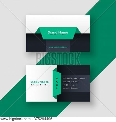 Elegant Geometric Business Card Template