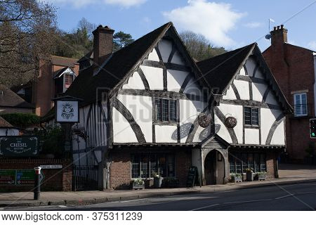 The Chesil Rectory, A Restaurant In Winchester In Hampshire In The Uk Taken 8th February 2020