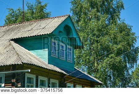Old Northern Residential Architecture Of Russia.pogost, Seletsky Selsoviet, Kholmogorsky District, A