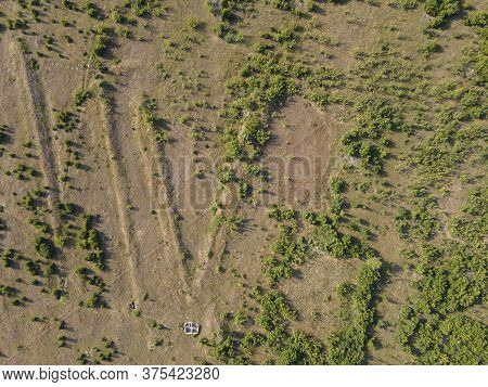 Aerial View Of Petrich Valley, Blagoevgrad Region, Bulgaria