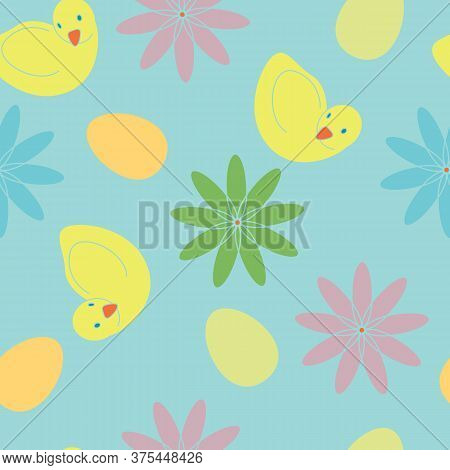 Beautiful Nature Collection Illustration Seamless Pattern Background 10