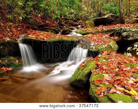 Cachoeira em um fluxo