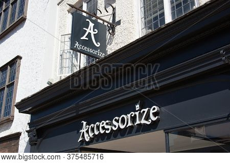 The Accessorize Shop Sign In The Uk Taken 22nd June 2020