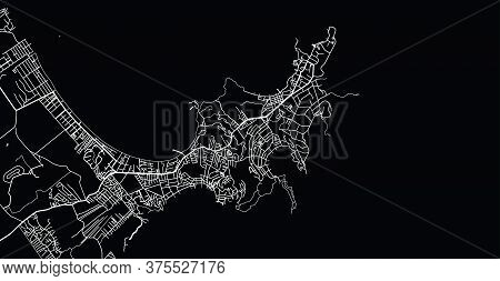 Urban Vector City Map Of Buzios, Brazil