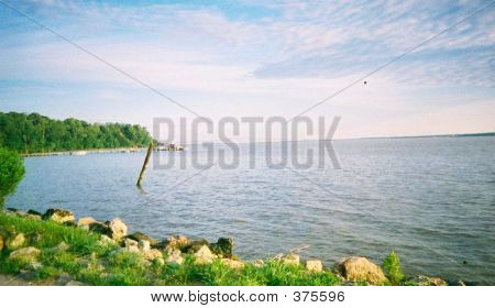 Widok na jezioro