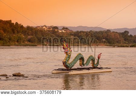 Thailand Chiang Khong Mekong Naga Dragon