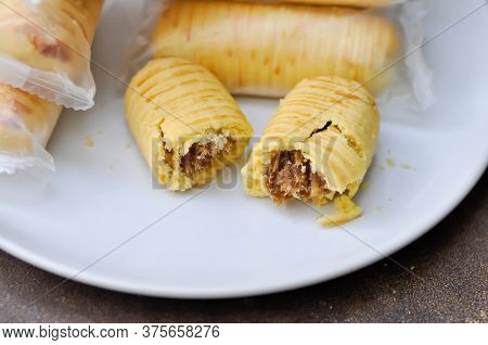 Pineapple Pastry, Pineapple Rolls Or Pineapple Tart