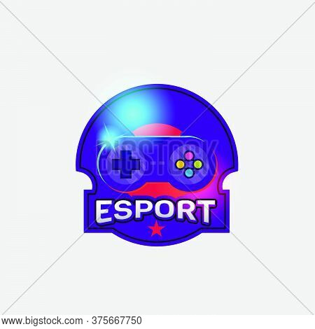 E Sport Logo Design Template For Competition Event And E Sport Team