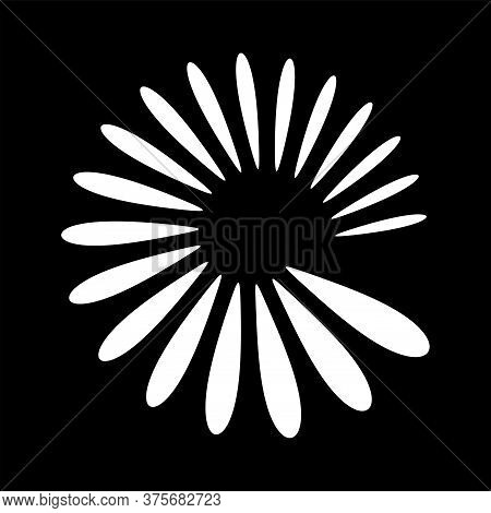 Abstract Spiral Icon. Design Element. Vector Art.