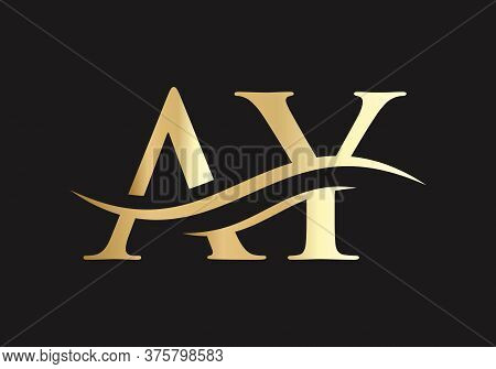Initial Ay Letter Logo With Creative Modern Business Typography Vector Template.