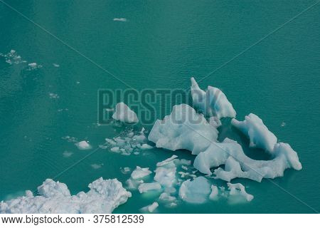 Drift Ice Floe In Lagoon Glacier Iceberg