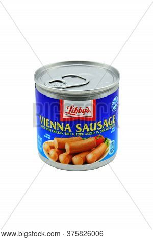 Manila, Ph - July 10 - Libbys Vienna Sausage Can On July 10, 2020 In Manila, Philippines.