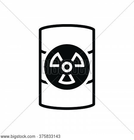 Black Solid Icon For Hazardous-waste Hazardous Waste Dangerous Perilous Parlous Emergency