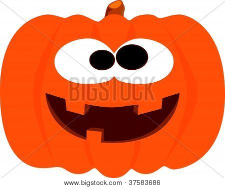 ฟักทองฮาโลวีนมีความสุข