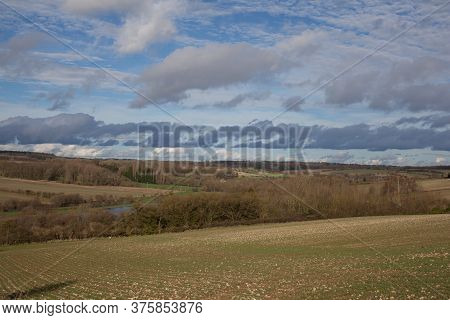 Views Of Widford, Asthall And Swinbrook Near Buford In Oxfordshire, Uk Taken 23rd February 2020