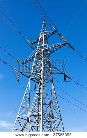 Vysoké napětí elektřiny Pylon