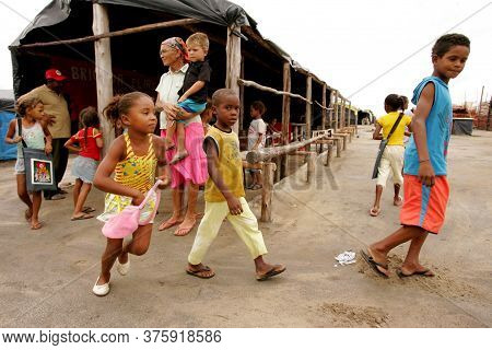 Eunapolis, Bahia / Brazil - November 24, 2010: Member Of The Landless Movement - Mst - They Are Seen