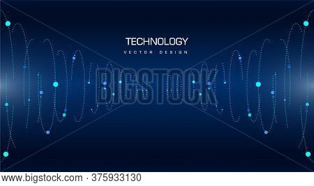 Abstract Technology Background. Cyber Technology Ai Tech Wire Network Futuristic Wireframe. Artifici