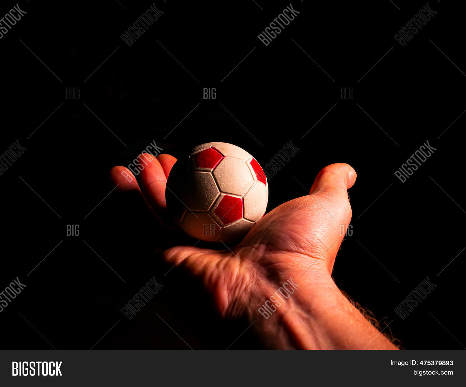 Soccer Ball Hand On Image & Photo (Free Trial) | Bigstock