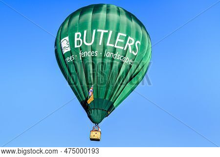 Igualada, Barcelona, July 07 De 2022. 26th European Balloons Festival. Concentration Of Hot Air Ball