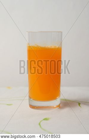 Puccini Cocktail Made From Prosecco, Champagne Or Sparkling Wine And Tangerine Juice